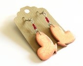 BUTTERFLIES wooden earrings