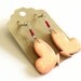 BUTTERFLIES wooden earrings