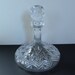Vintage Lead Crystal Wine Decanter -- Galway Irish Cut 24 % leaded Crystal -- Ships Liquor Server Decanter with Stopper