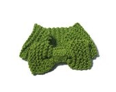Hand Knit Headband/Ear Warmer - Pistachio Green