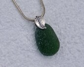 Forest Green Sea Glass Bling