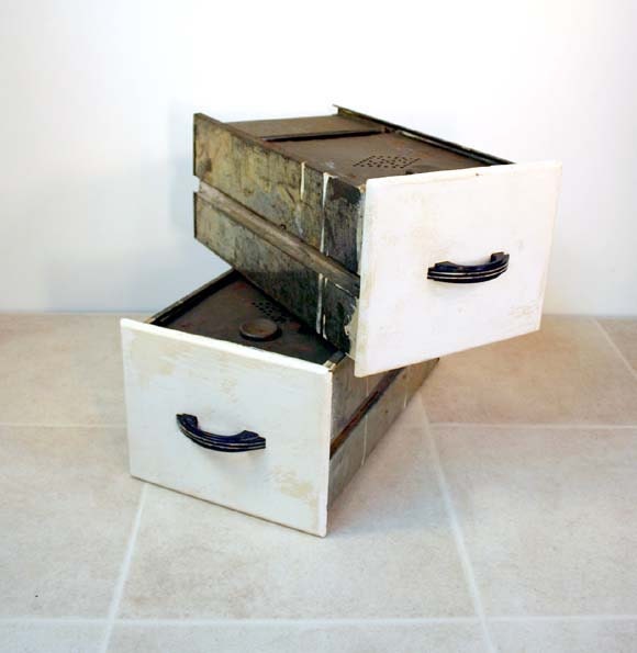 Items similar to Vintage Bread Box Drawer / Industrial Storage on Etsy