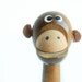Mid century danish modern wood monkey