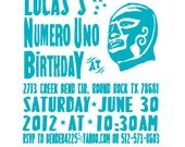 Lucha Libre Design Invitation