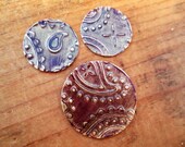 Vintaj Natural Brass altered pendants and charms