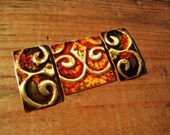 Vintaj Natural Brass altered pendants and charms