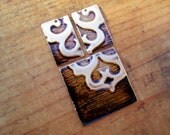 Vintaj Natural Brass altered pendants and charms