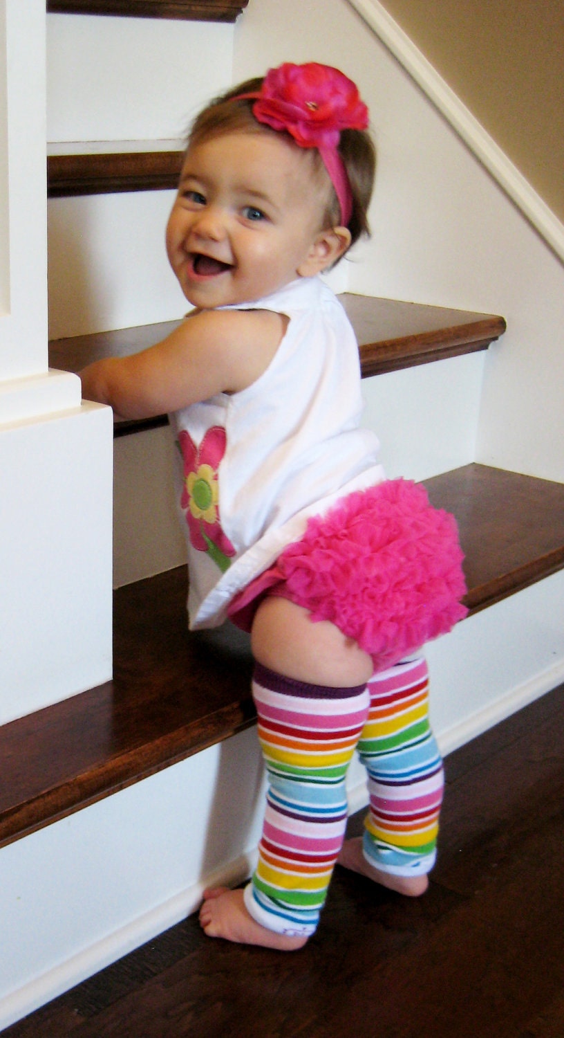 Ruffle Baby Bloomers - Chiffon Ruffle Bum - Great Photo Prop - Other Colors Available