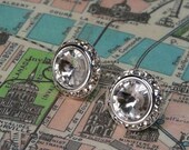 Sparkling Crystal Wedding Stud Post Earrings