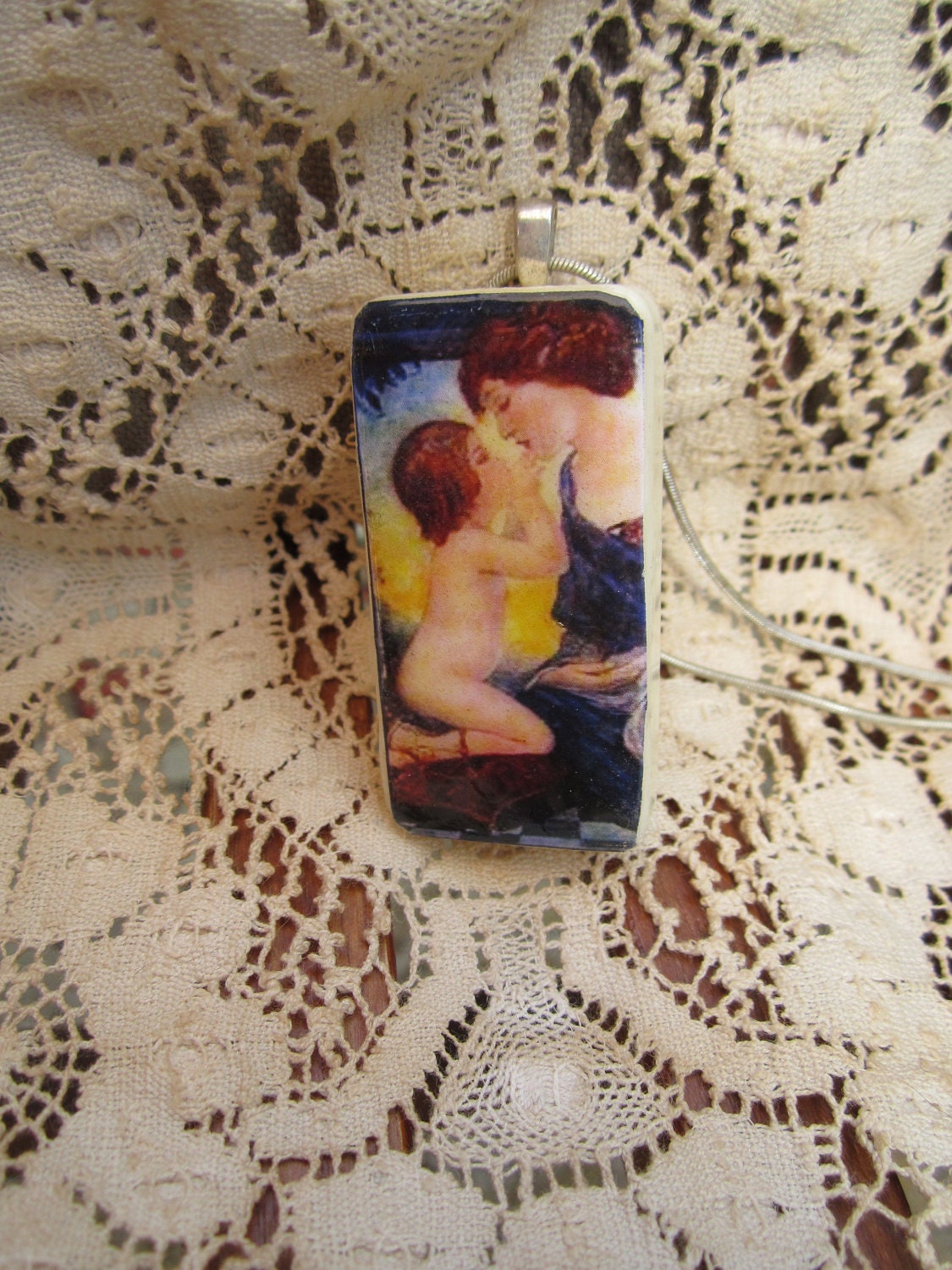 Motherhood pendant on sale. Marked down 15.00 dollars