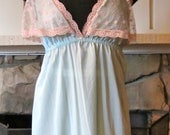 Vintage Light mint green nightie