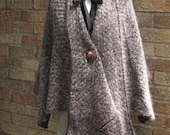 Soft Brown Twill Ruana