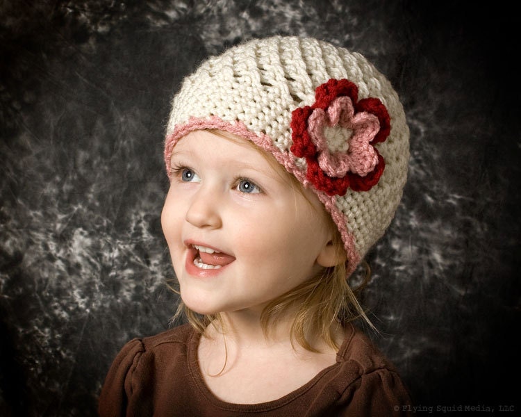 Girls Crochet Hat