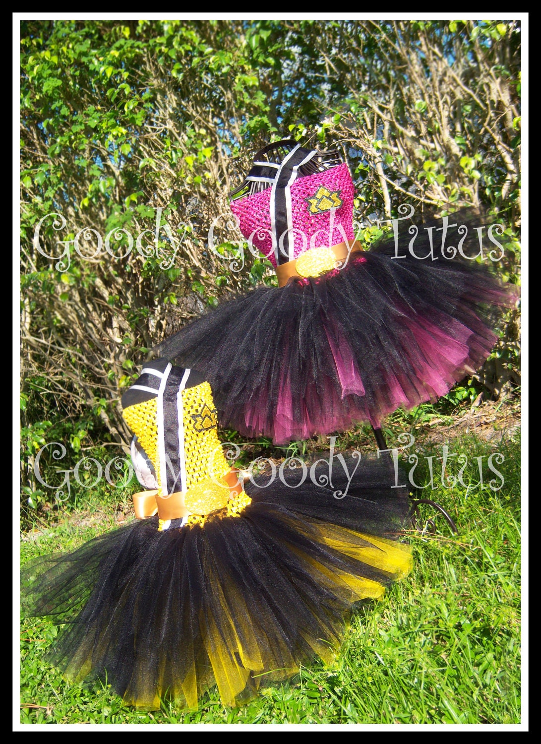 POWERFULLY PRETTY Power Rangers Samurai Inspired Tutu Dress - Small 12/18mos