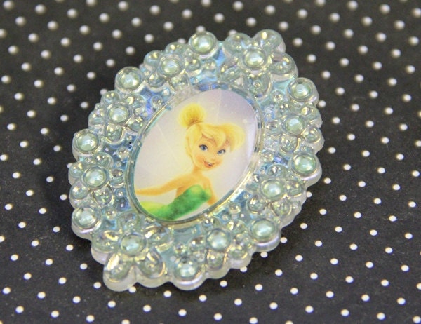 Tinkerbell Cameo Brooch