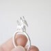 ZORRO ring - Infancia Series - Le Petit Prince inspired, silver fox ring, organic, delicate, animal, miniature, french, white, handmade