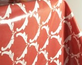 Laminated Cotton Oilcloth  Tablecloth waterproof 56" x 90" pick your fabric