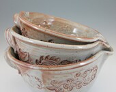 Set of Stoneware Mixing Bowls
