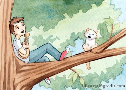 Sing Along 5"x7" Print