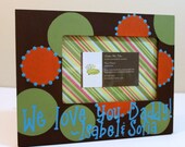 Personalized Picture Frames, Custom 4 x 6 picture frames, any color any style.
