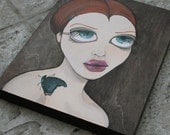 Hand Painted Original Painting - Miranda