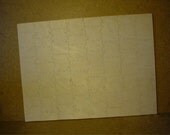 64 piece Wedding Guest Book Puzzle already cut and ready to ship
