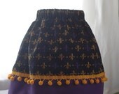 LSU skirt - get your little tiger ready for football season