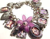 Marie Antoinette Bracelet Marie Antoinette Jewelry Marie Antoinette Jewellery Altered Art Bracelet