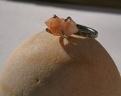 Quartz Point Specimen Solitare Ring