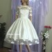 SAMPLE SALE. Faith - Vintage Inspired Wedding Dress. Retro Style Bridal Gown.
