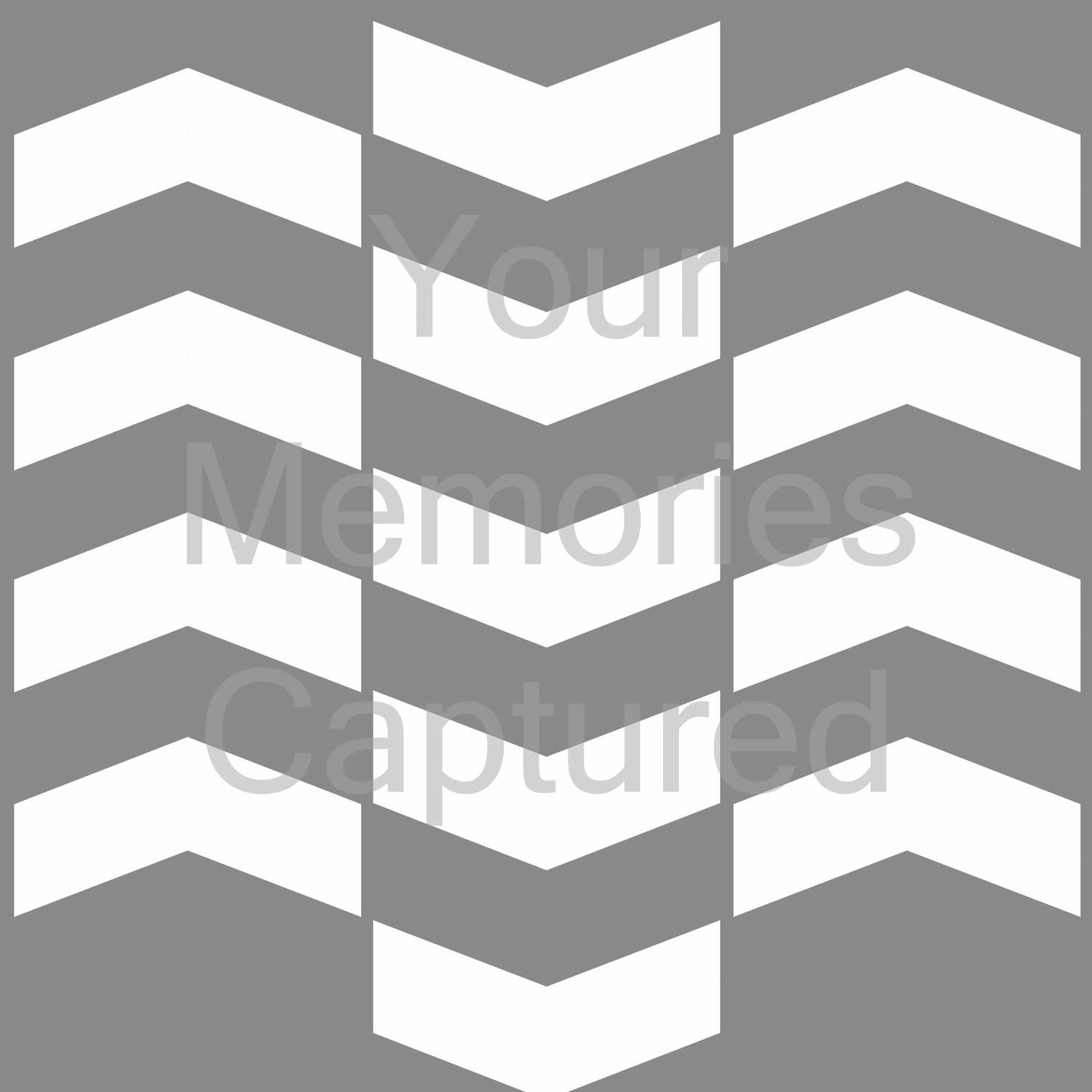 Mod Herringbone Reusable Stencil - for fabric, wood, paper, canvas, walls - 11x11