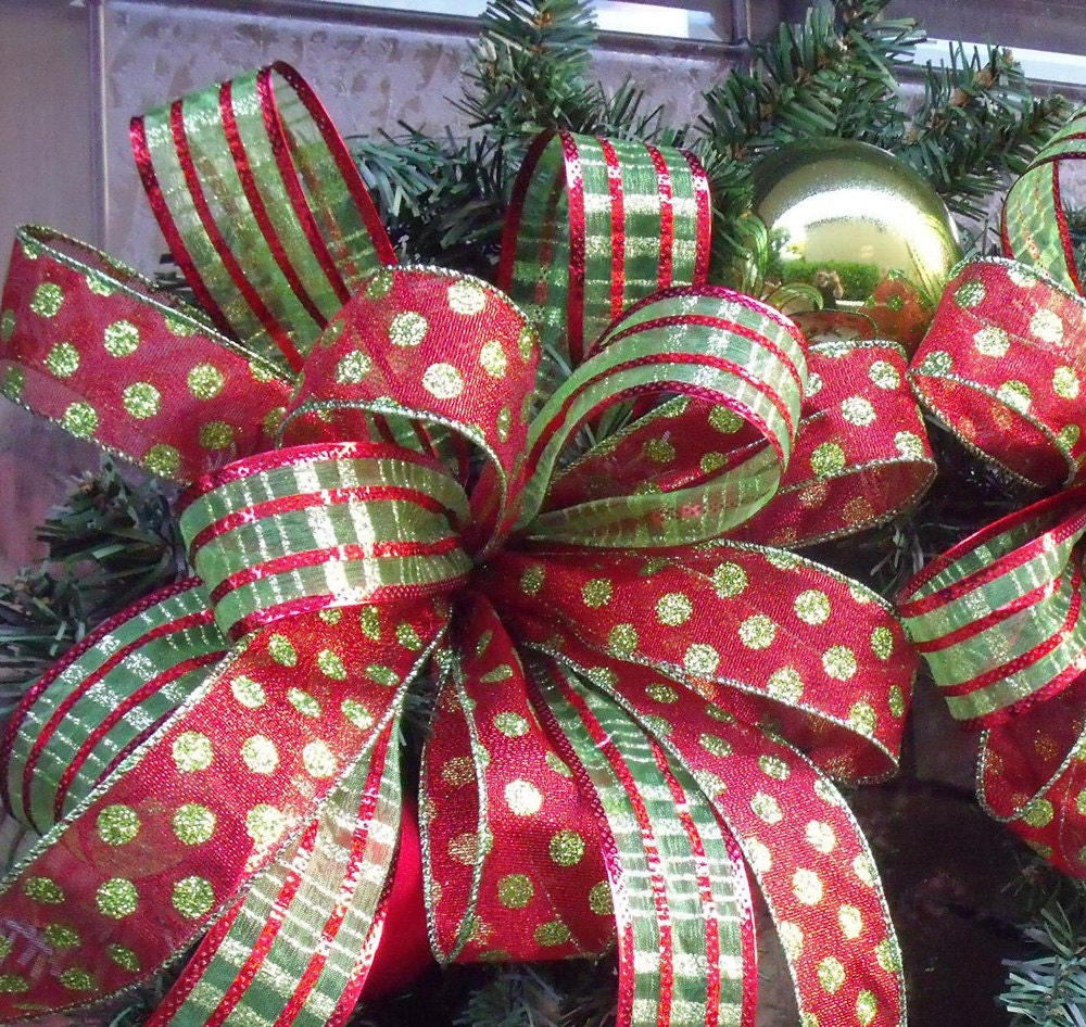 Candy Cane Wreath, Christmas Wreath, Candy Cane Decoration, Door Decor, Dots & Stripes