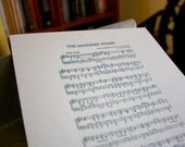 Letterpress Marines' Hymn Print