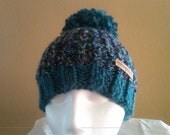 The Big Puff  - a handknit beanie
