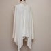 Eco Nursing Cover Nursing Poncho Wrap Shawl Vanilla Bamboo Cotton
