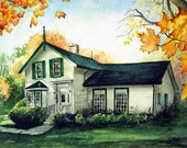 Grandma's House - Brooklin Ontario Heritage Building - Archival quality, limited edition print