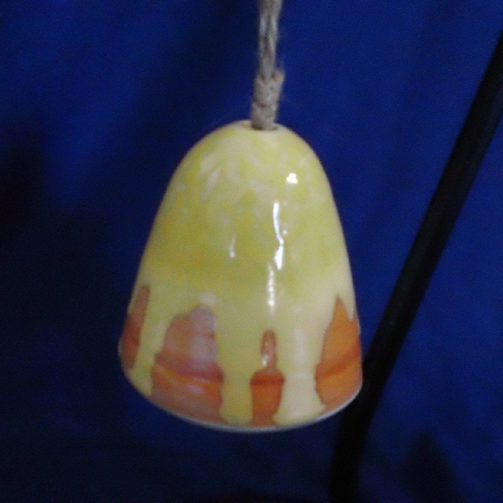 Small Pottery Bell Handmade by Daisy Friesen