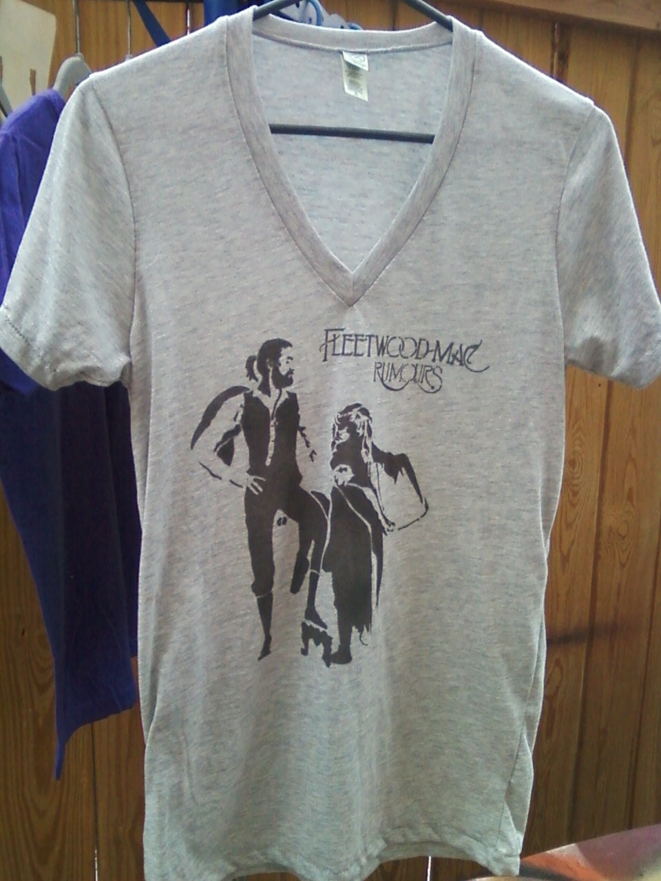 Fleetwood Mac Rumours tshirt Original Pop art Spray Paint by Rainbow Alternative on Etsy