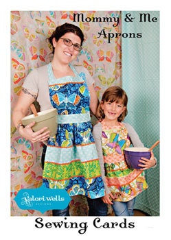 Sewing Cards Mommy & Me Aprons Sewing Patterns by Valori Wells