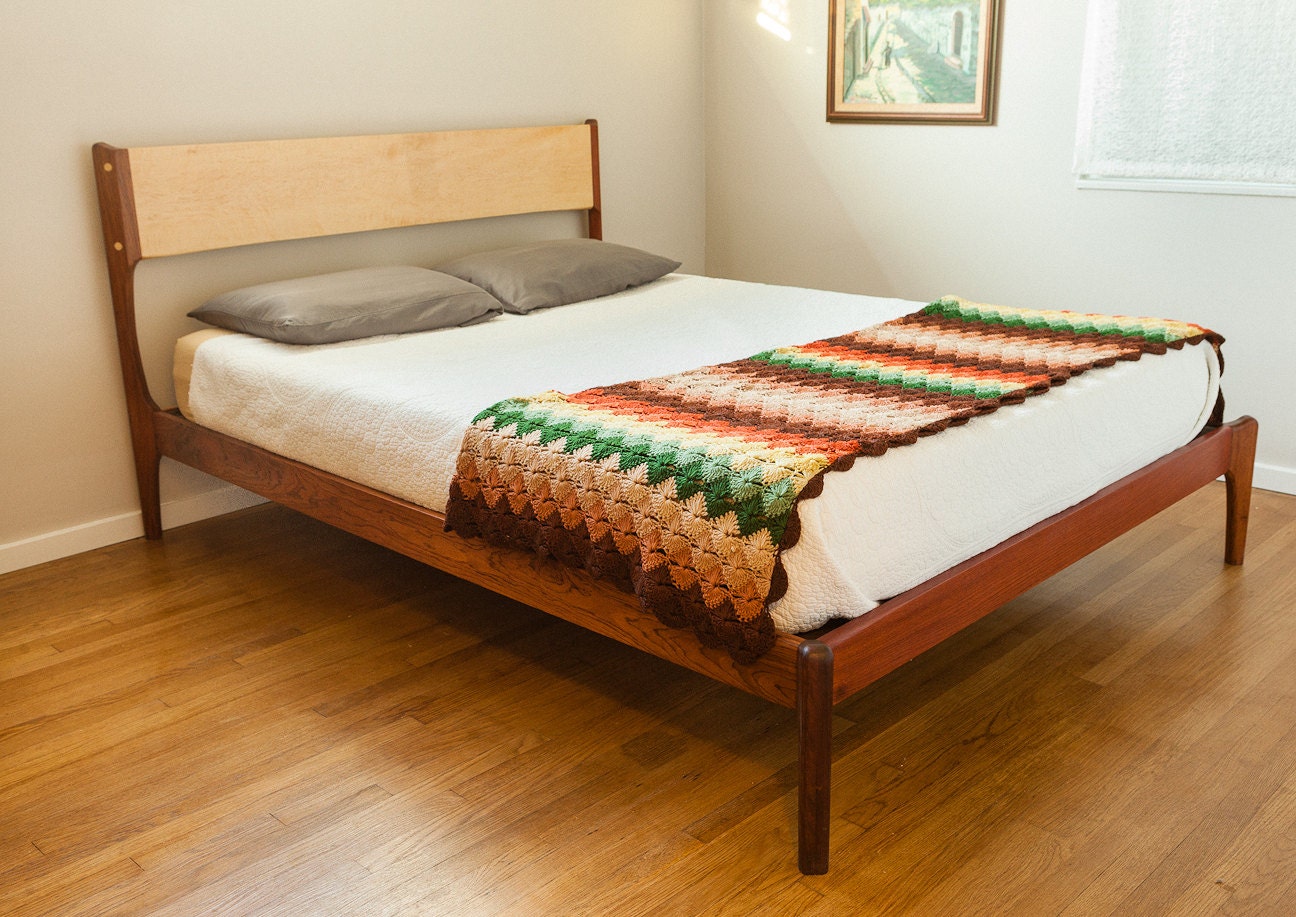 danish modern bed