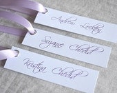 Custom Place Card Tags
