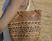 Native Roots Straw Tote