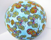 BALLOON BUDDIES, Butterflies, balloon ball, blue, pink, balloon cover, balloon, ball, toy, butterfly, girls, fun, safe, etsykids team