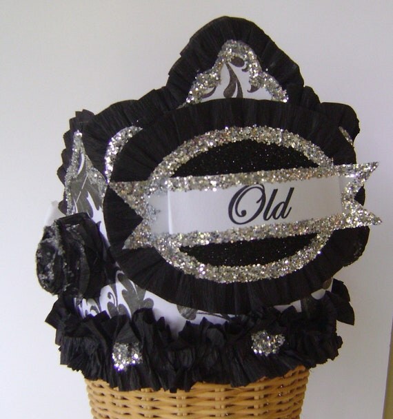 OLD over the hill adult Birthday Party Crown/Hat Il_570xn