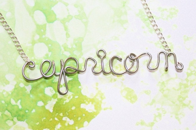 Capricorn Necklace