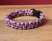 Paracord Dog Collar - Camouflage - Cobra Knot
