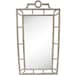 Giant Overscale Chinoiserie Hollywood Regency Bamboo Wood Decorative Mirror