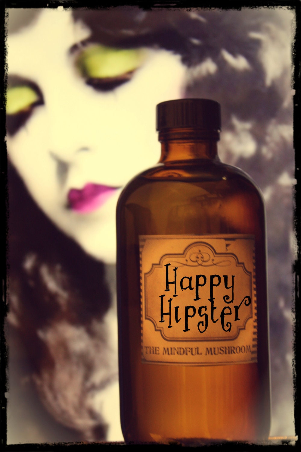 HAPPY HIPSTER-Hand Blended Oil-Sample Vial-(primary notes:blueberries, key limes, frankincense, peppermint, ginger, sugar cane, cream)