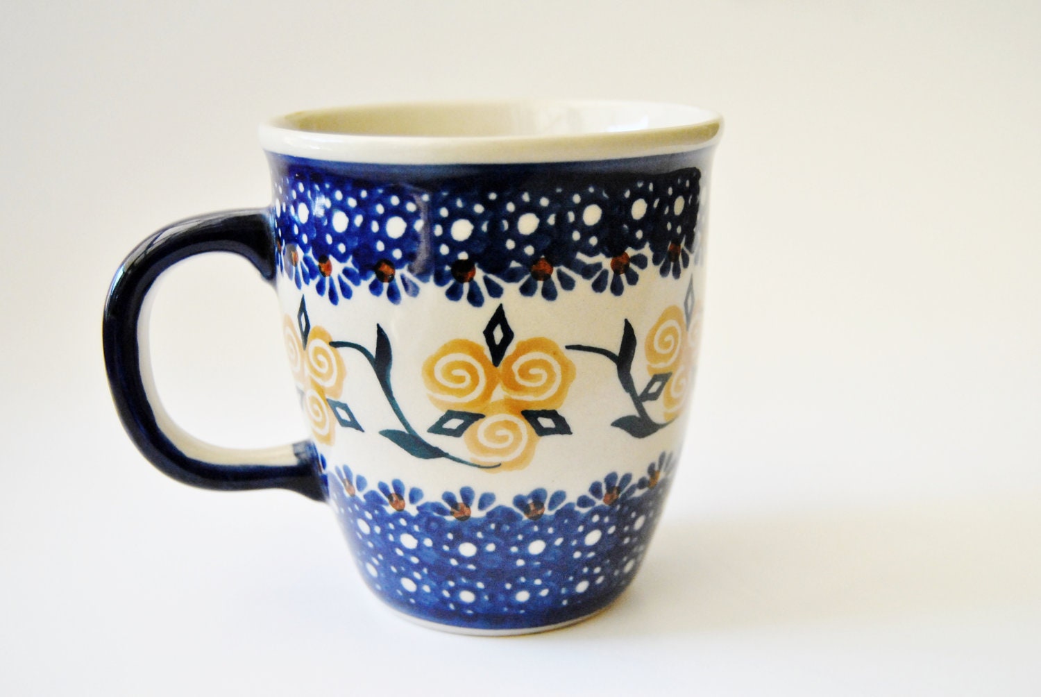 Handmade and Hand Stamped Polish Mug