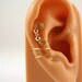 Ear Cuff 14K gold filled Cartilage Non Pierced Round Beads